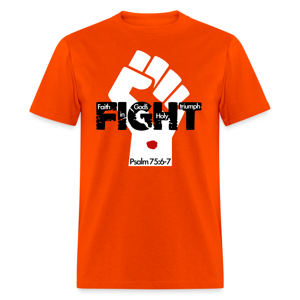 FIGHT with Fist - orange