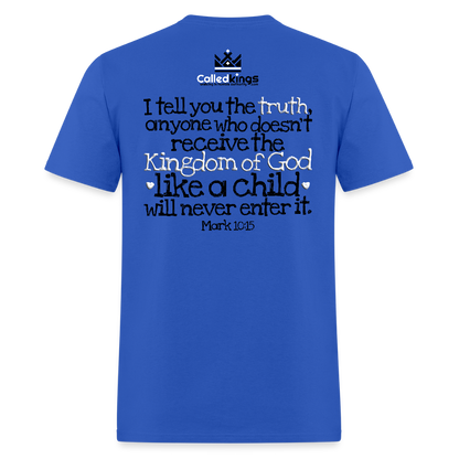 Childlike Faith - royal blue