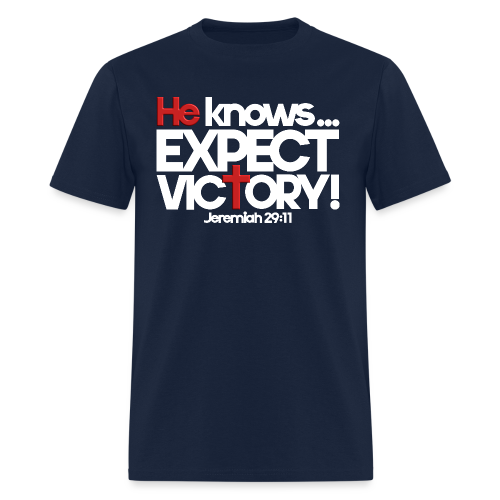 He Knows Expect Victory - navy