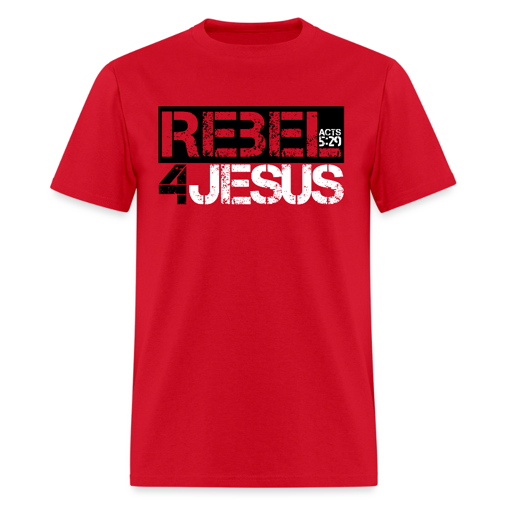 Rebel 4 Jesus - red