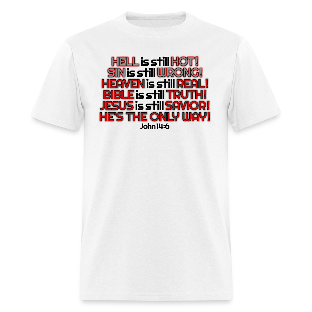 Hell Is Still Hot - white