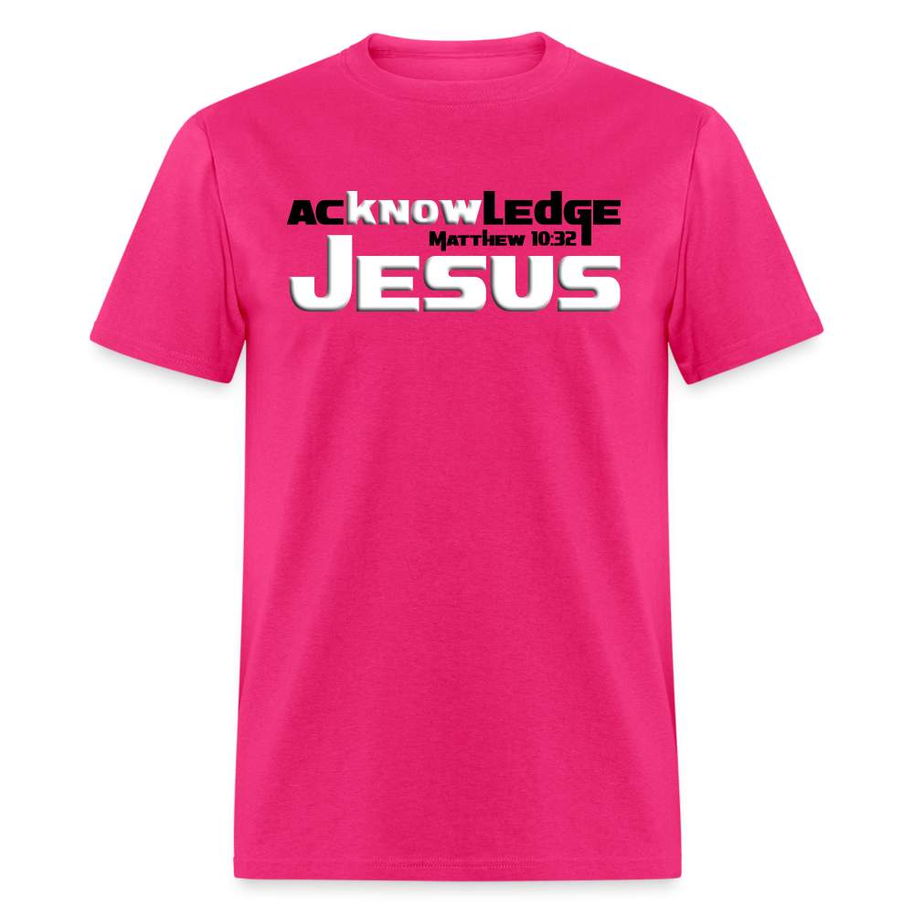 Acknowledge Jesus - fuchsia