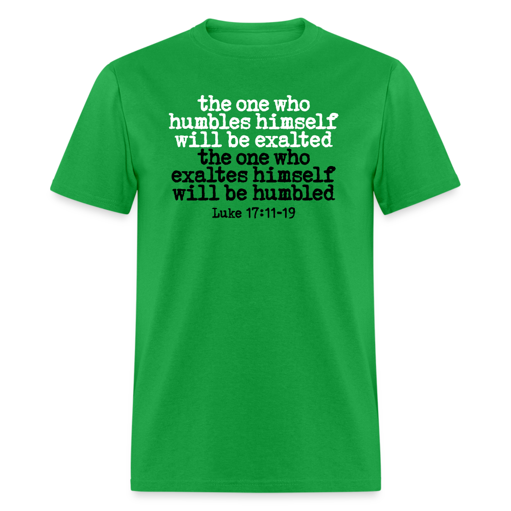 One Who Humbles Himself - bright green