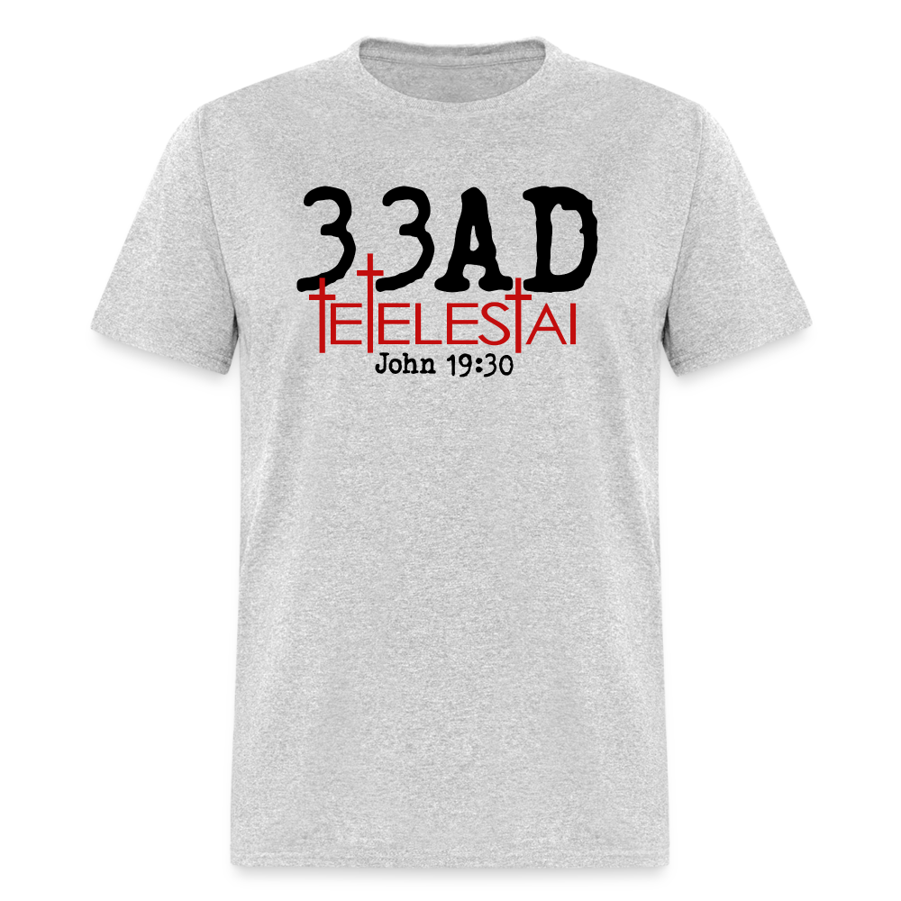 33AD Tetelestai - heather gray