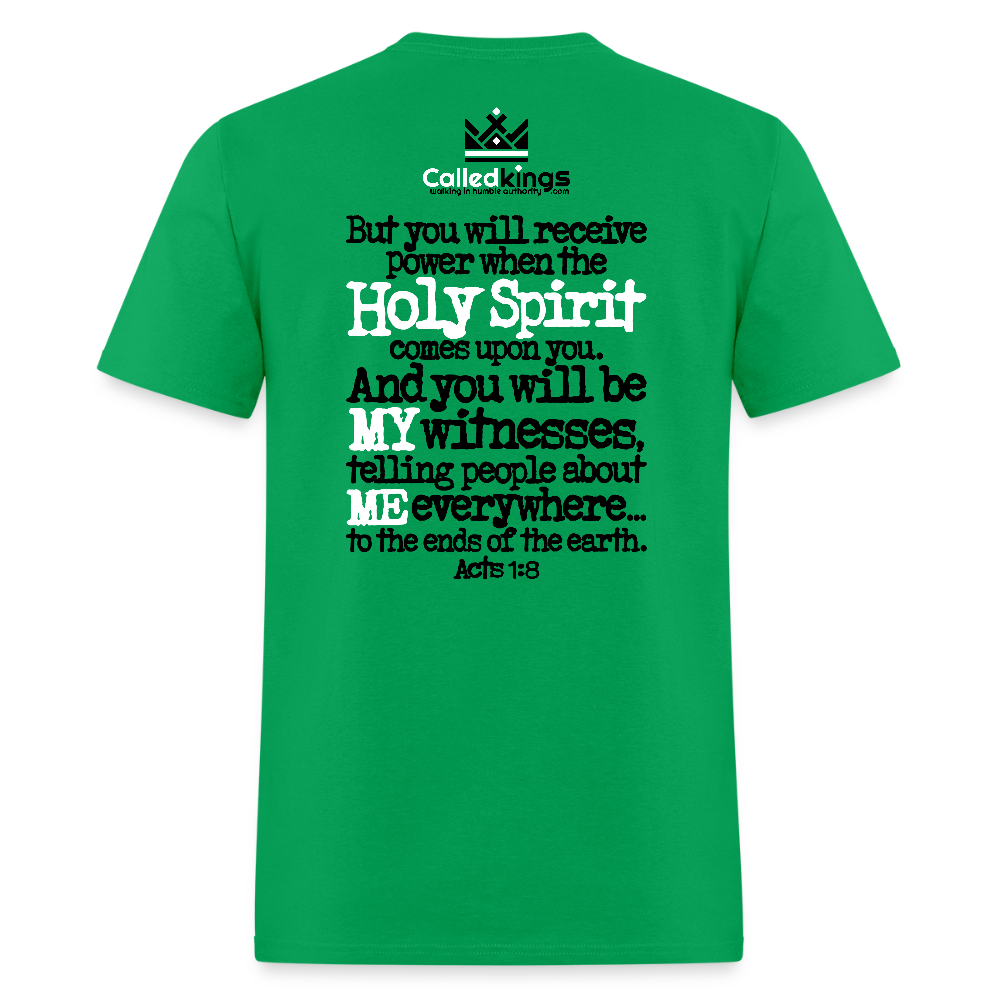 I'm His Hands His Feet - bright green