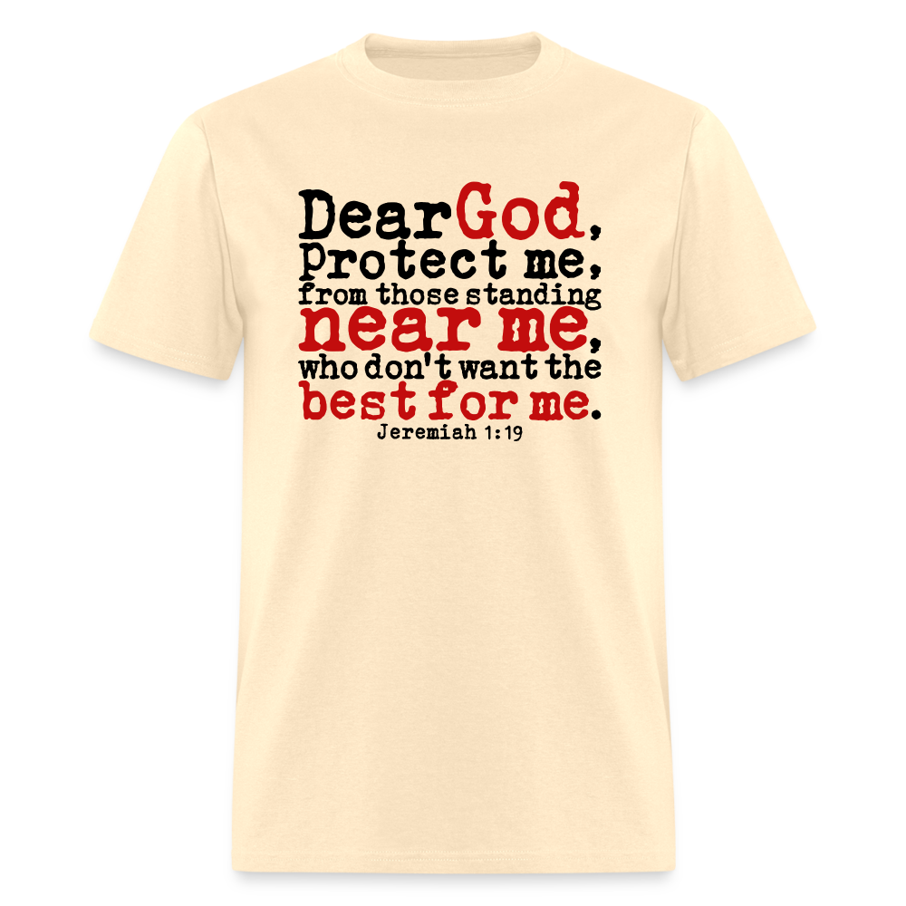 Dear God Protect Me - natural