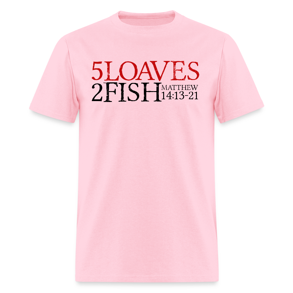5 Loaves 2 Fish - pink