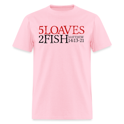 5 Loaves 2 Fish - pink