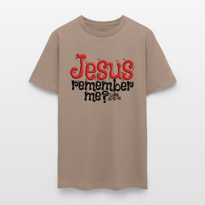 Jesus Remember Me - brown savana