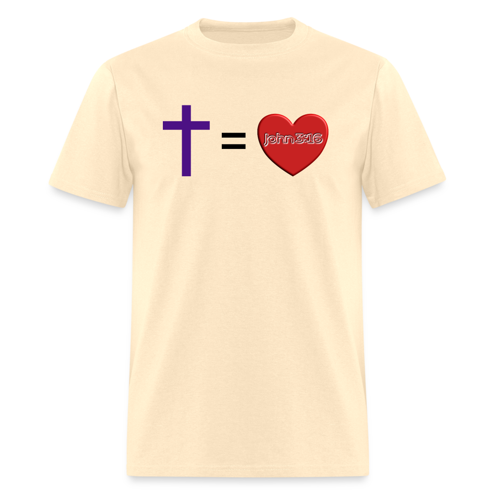 Cross = Love - natural