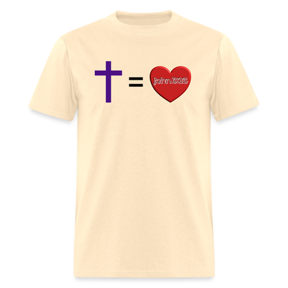 Cross = Love - natural