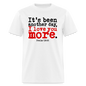 Another Day I Love You More - white