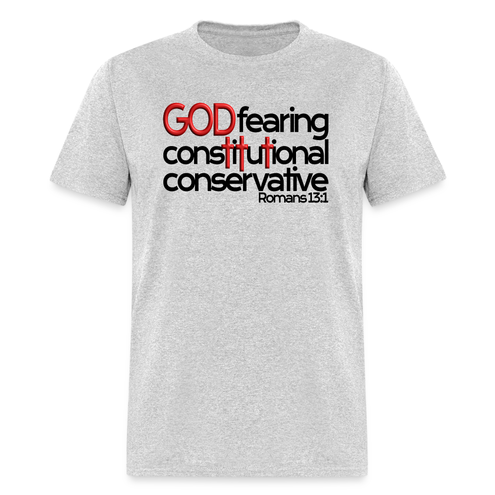 God Fearing Constitutional Conservative - heather gray