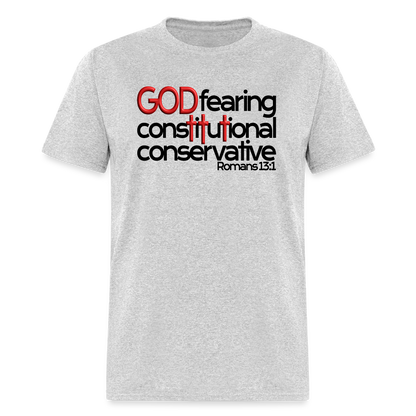God Fearing Constitutional Conservative - heather gray