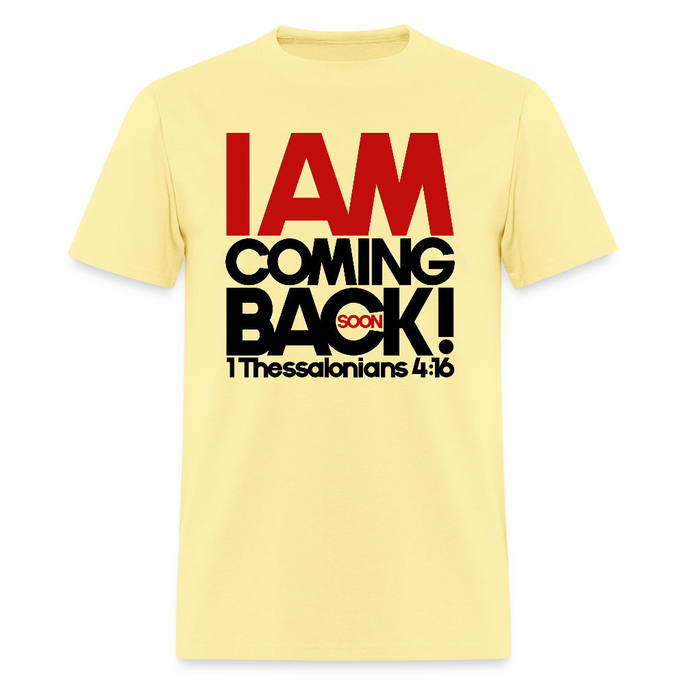 I Am Coming Back - cornsilk