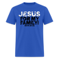 Jesus for My Family - royal blue