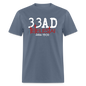 33AD Tetelestai - denim