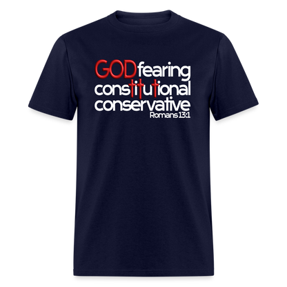 God Fearing Constitutional Conservative - navy