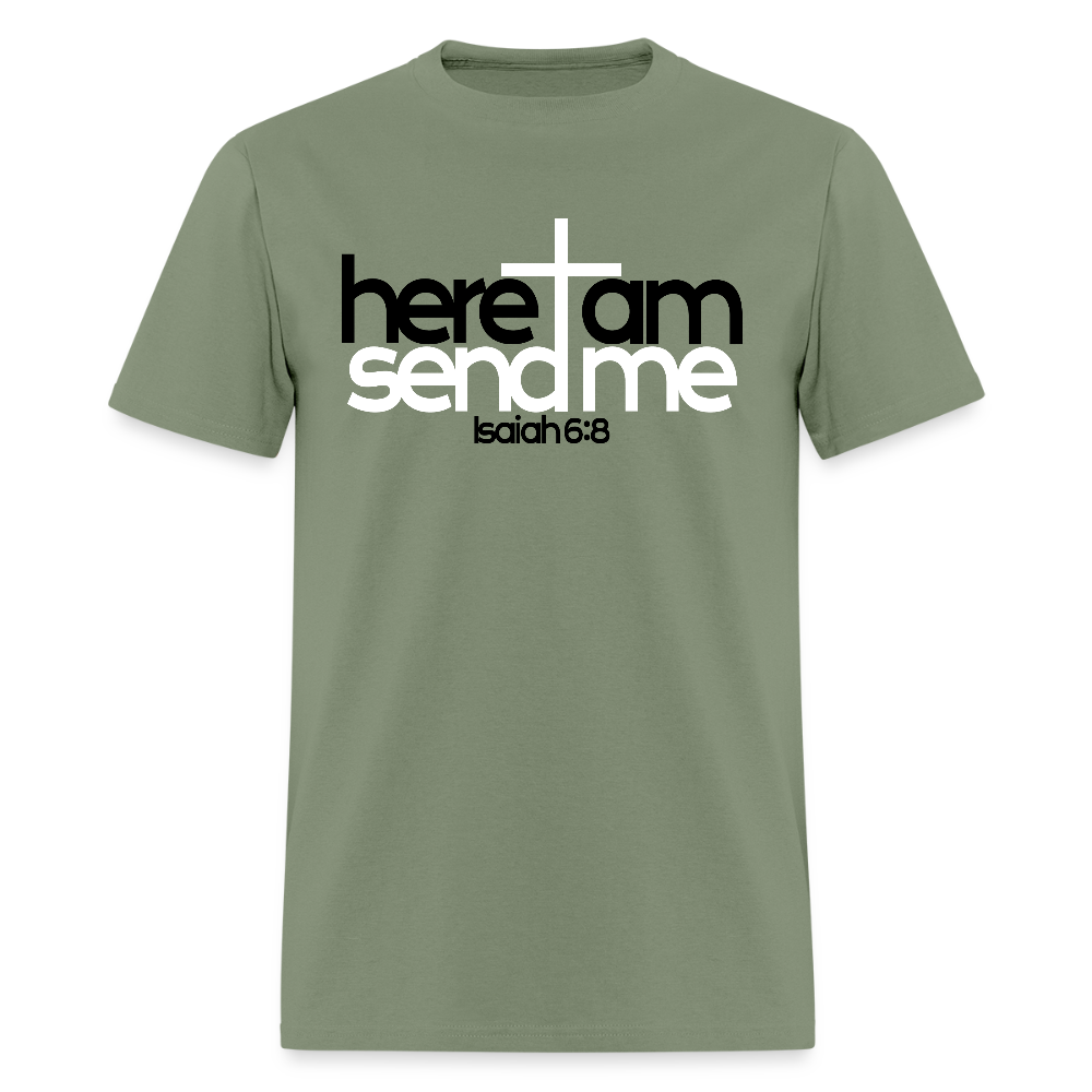 Here I am, send me - military green