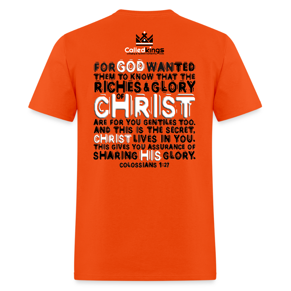 Godma Exixts Loudly In Me - orange