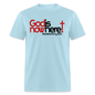 God Is Now Here - powder blue