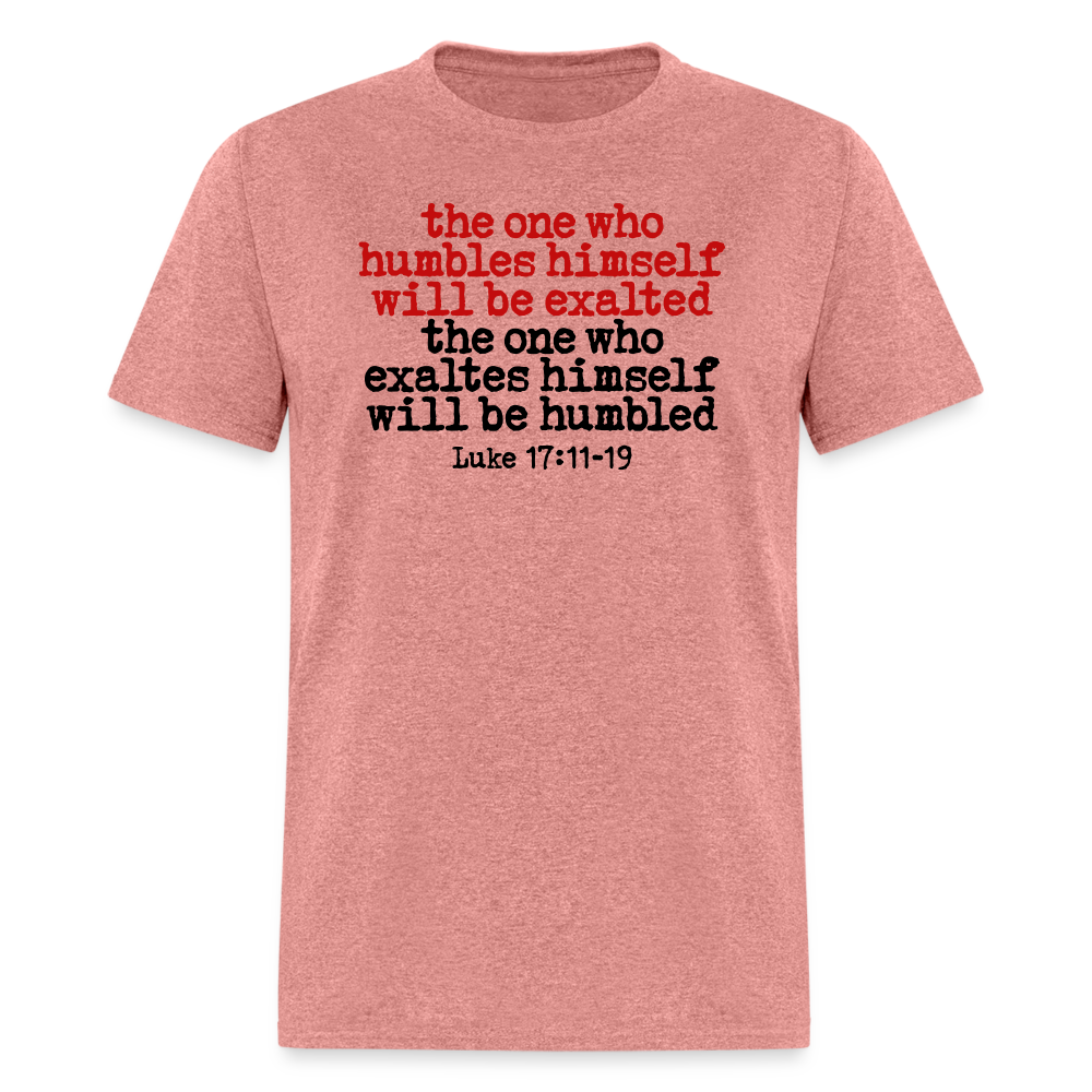 One Who Humbles Himself - heather mauve