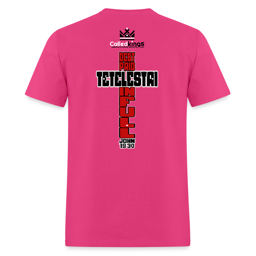 Debt Paid in Full - fuchsia