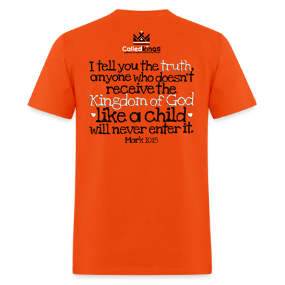 Childlike Faith - orange