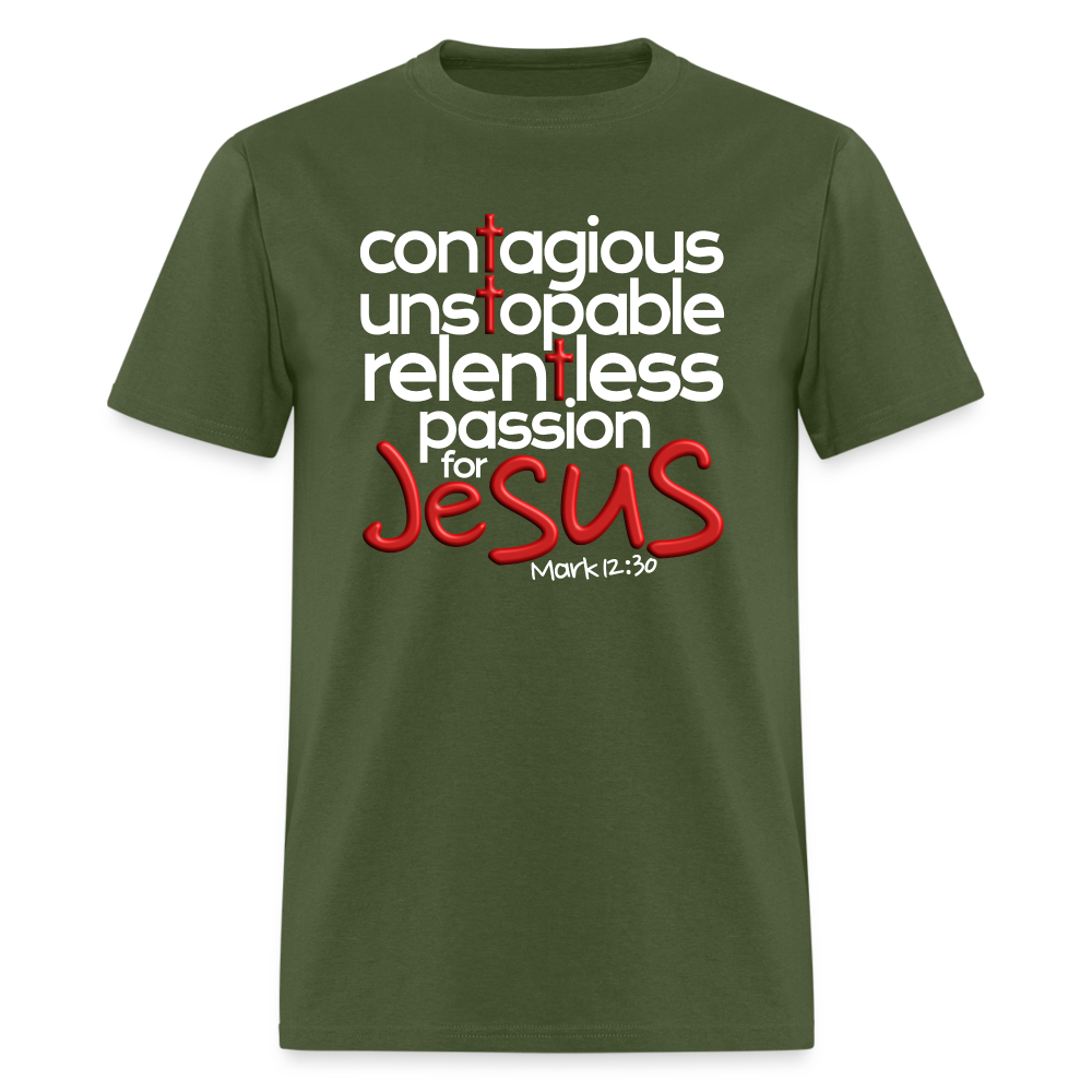Passion for Jesus - military green