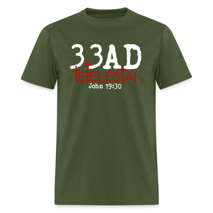 33AD Tetelestai - military green