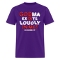Godma Exists Loudly In Me - purple