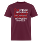 God Calls Me Regardless of My Sin - burgundy