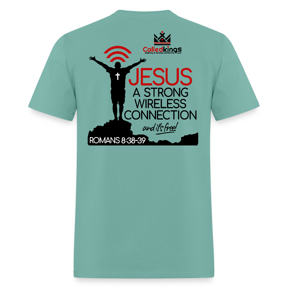 Jesus Strong Wireless Connection - aquatic