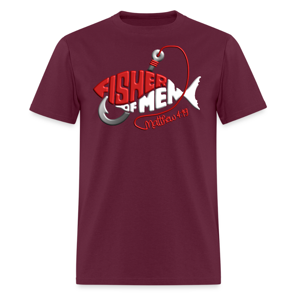 Fisher of Men - burgundy