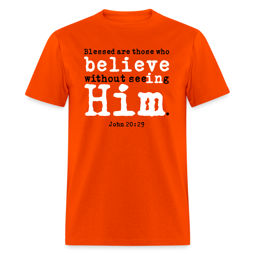 Believe in Him - orange
