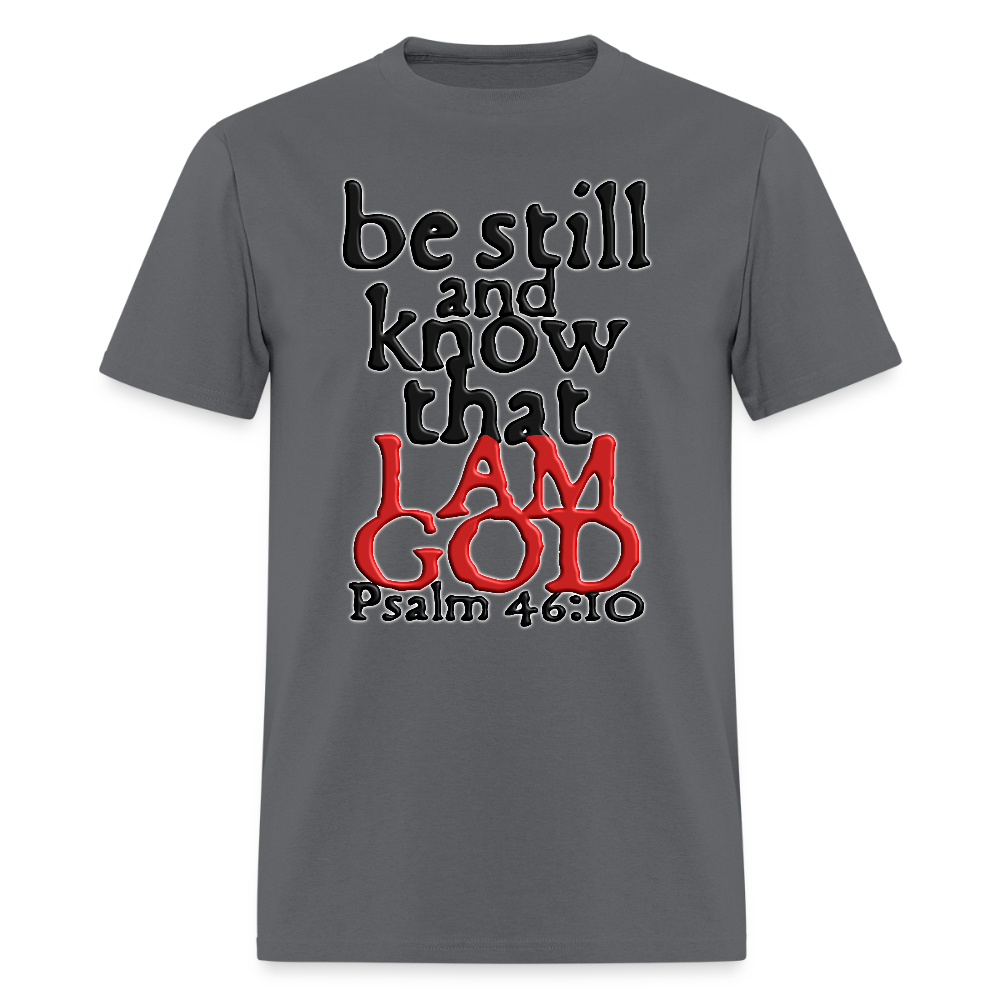 Be Still and Know - charcoal