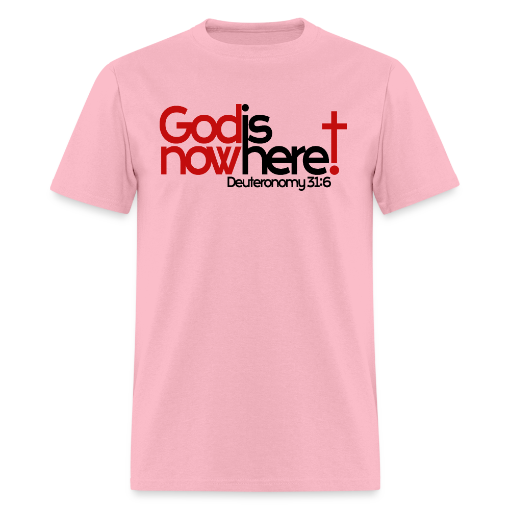 God Is Now Here - pink