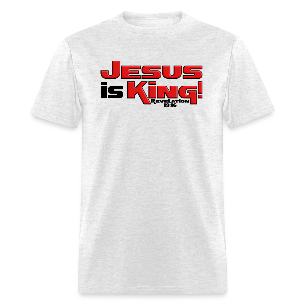 Jesus King - light heather gray
