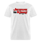Jesus King - light heather gray