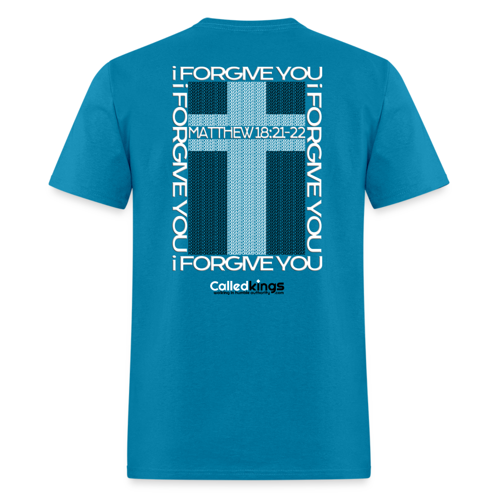 I Forgive You 70x7 - turquoise