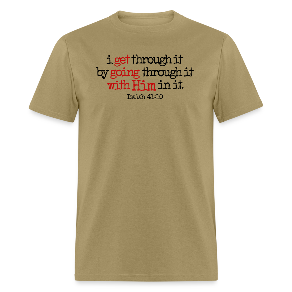 Get Going With Him - khaki