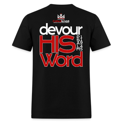 WTBSF? Devour His Word - black