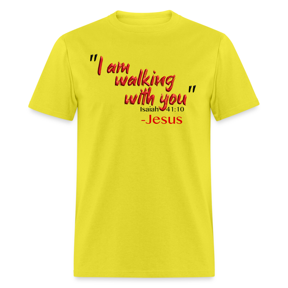 I Am Walking With You - yellow