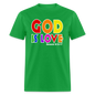 GOD is Love - bright green