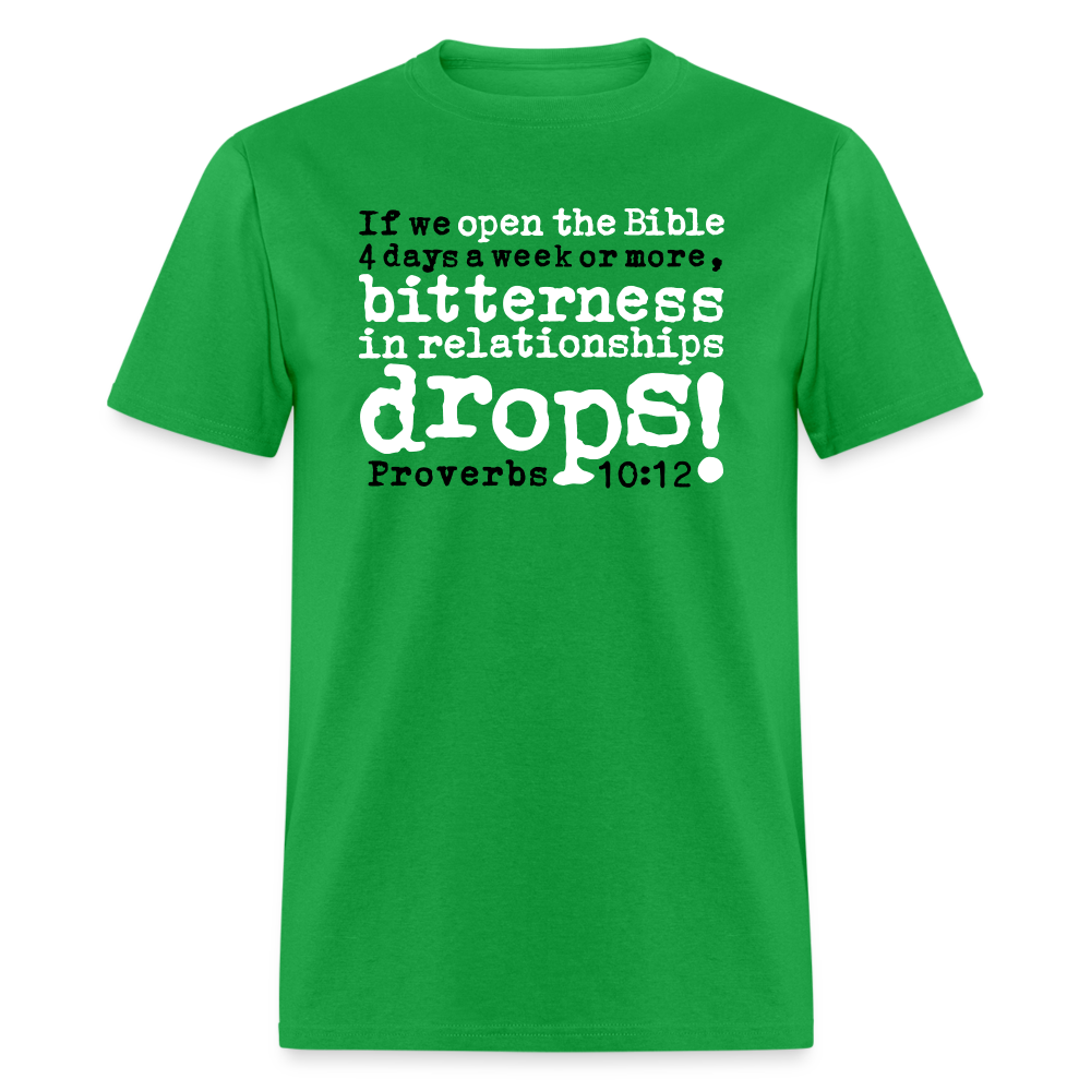 Open Bible Bitterness Drops - bright green