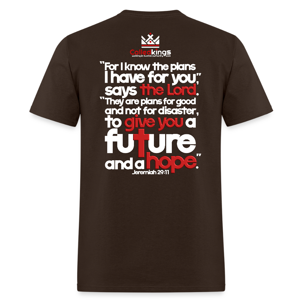 He Knows Expect Victory - brown