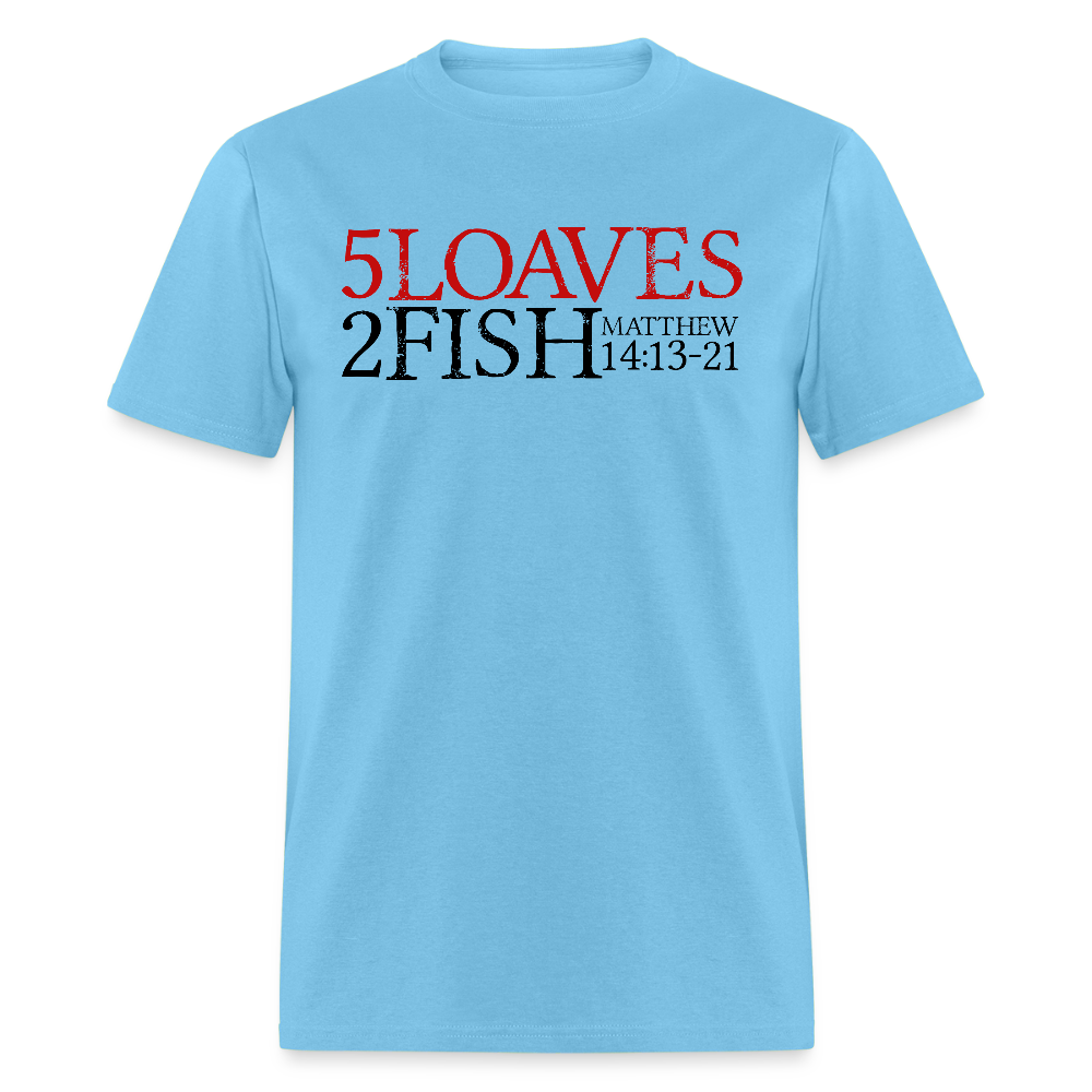 5 Loaves 2 Fish - aquatic blue