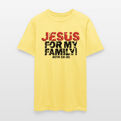 Jesus for My Family - cornsilk