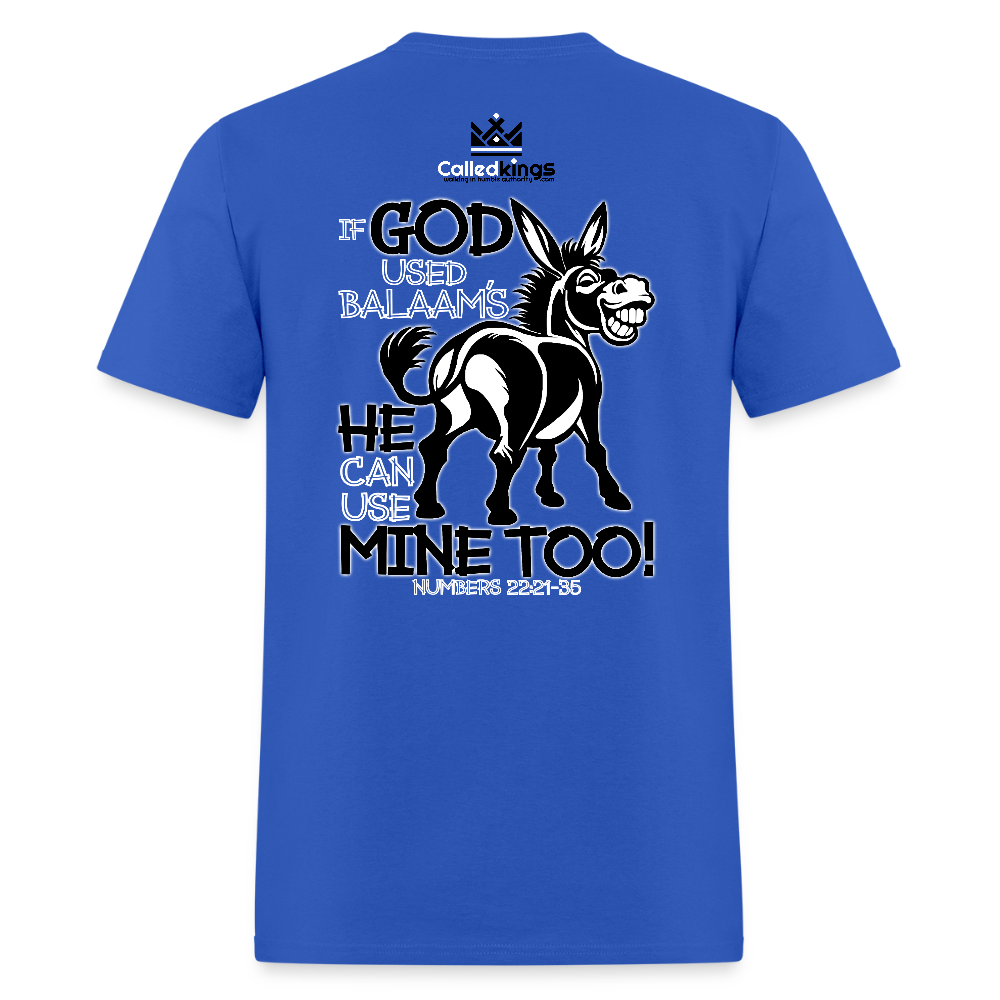 Balaam's Donkey - royal blue