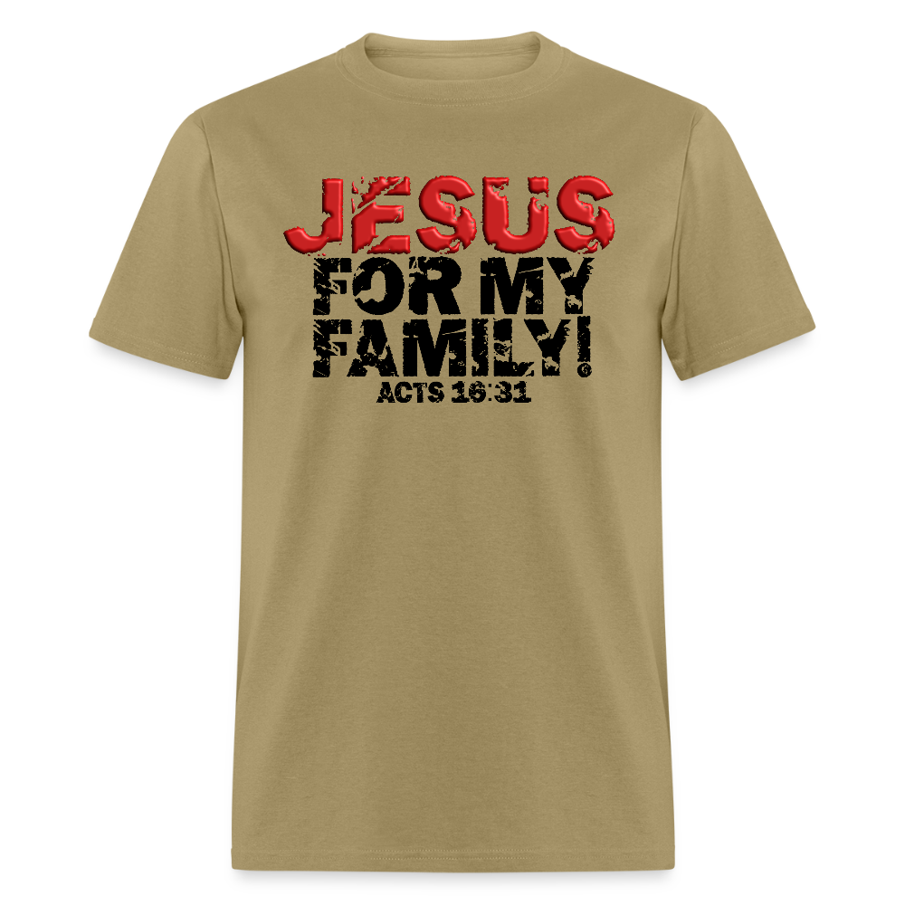 Jesus for My Family - khaki